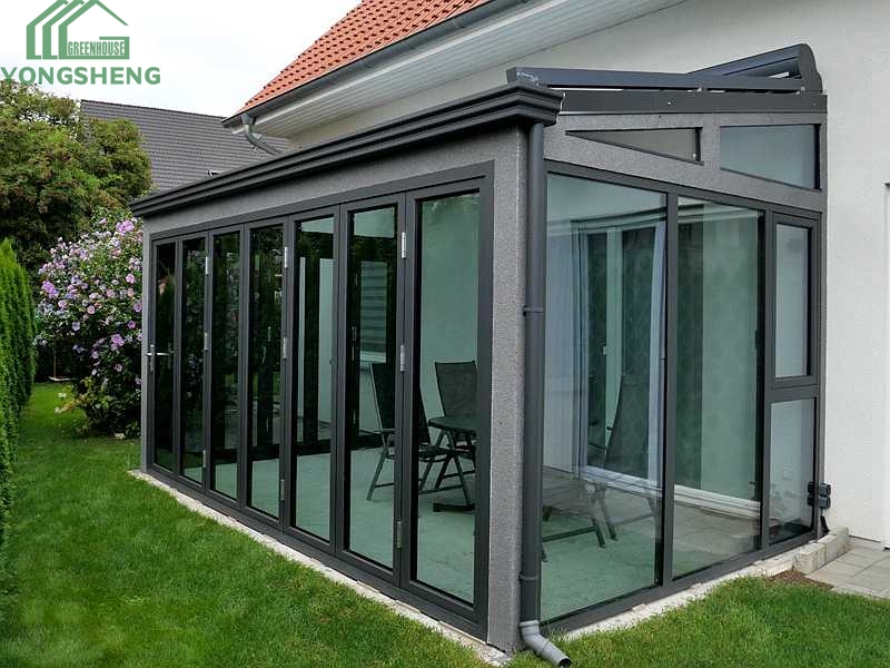 Victorian conservatory, hot-dip galvanized steel, Victorian greenhouse,Elegant Victorian conservatory for garden sale